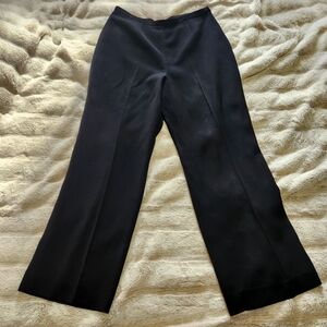 💼 Womans Black La Suit Wide Leg Trouser Dress Pants